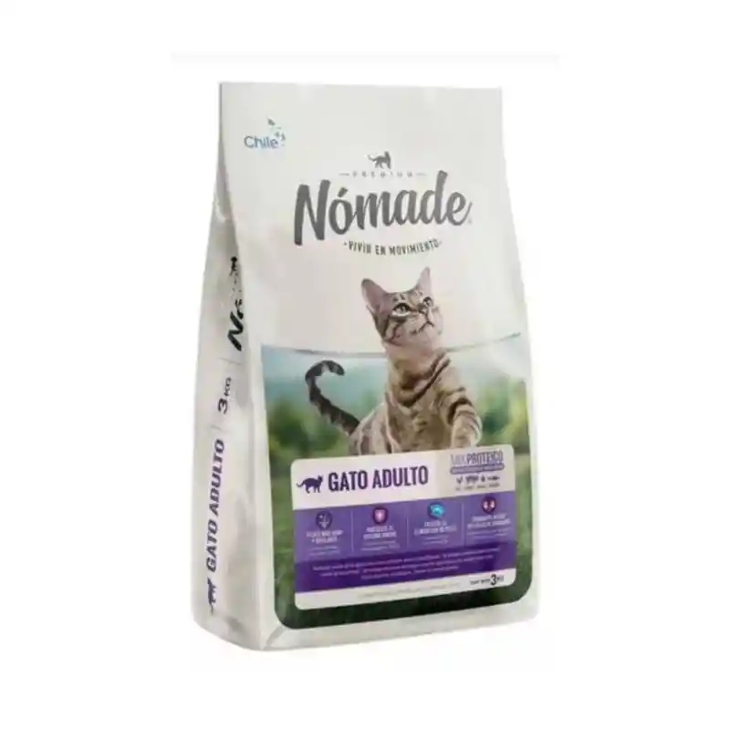 Nomade Alimento Para Gato Adulto 10 Kg