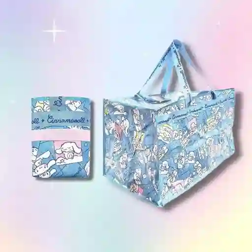 Bolsa De Almacenamiento Plegable Cinnamoroll Sanrio Original