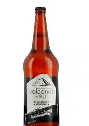 Cerveza Volcanes Del Sur Premium Lager 650cc