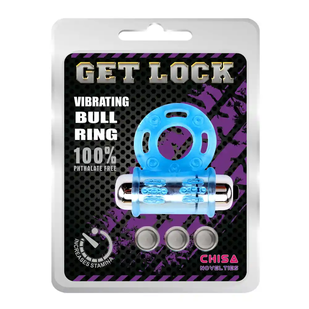 Anillo Vibrador Bullblue Getlock Cn-330377002