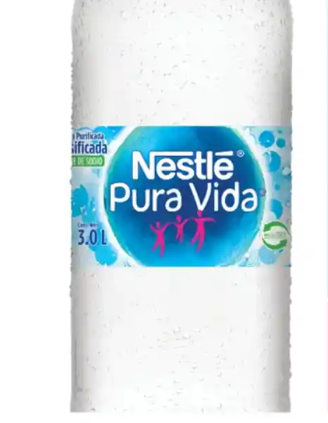 Nestle Agua Gasificada Pura Vida 3l