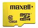 Tarjeta Micro Sd Maxell 128gb Clase 10