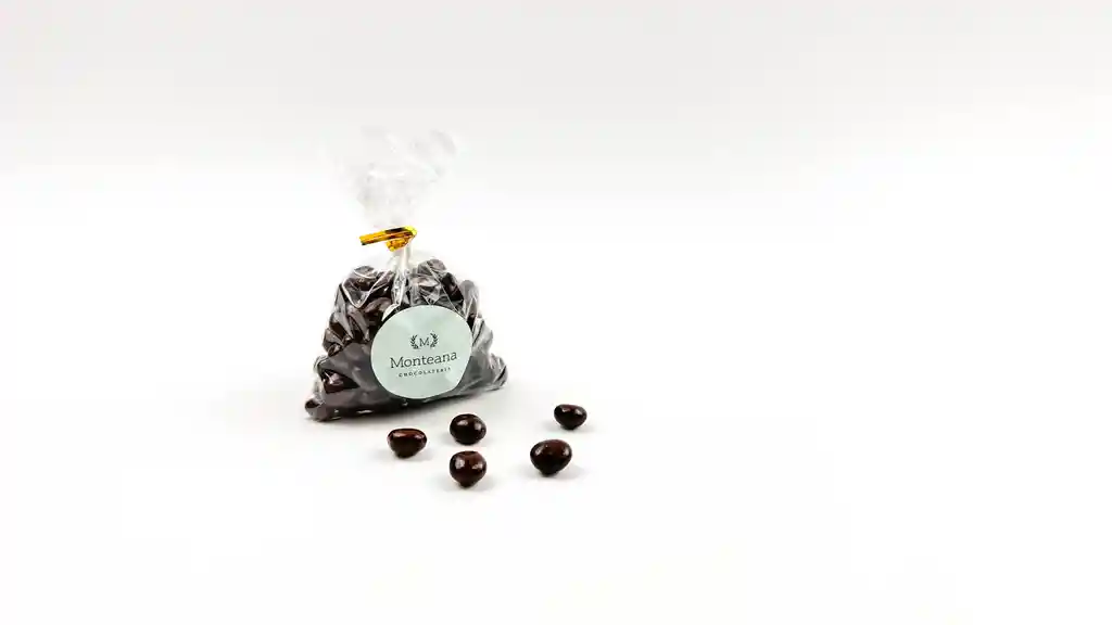 Granos De Café Bañados En Chocolate Bitter