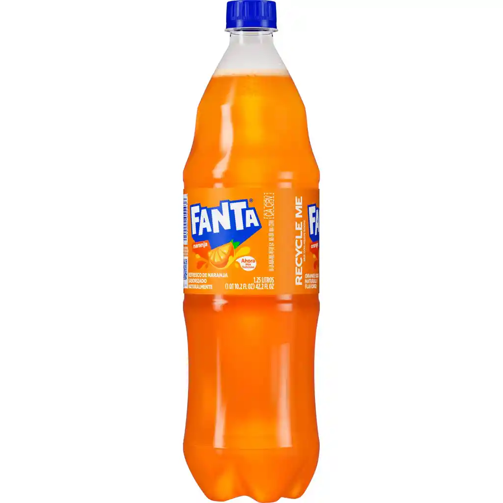 Fanta Sabor Naranja 1.25l	