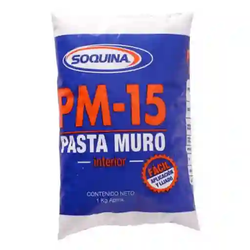 Pasta Muro 1kg Pm-15 Soquina