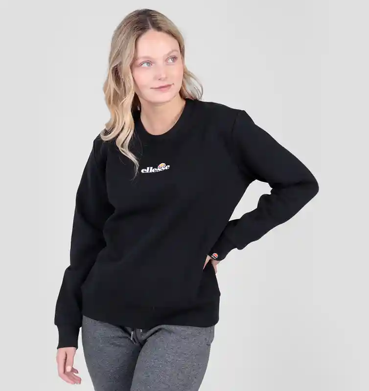 Poleron Mujer Ellesse Consuelo Negro -xl