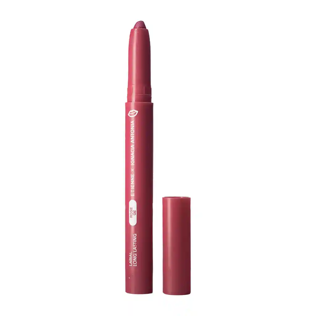 Labiales En Barra Just Fun Rose N°02 Etienne X Ignacia Antonia