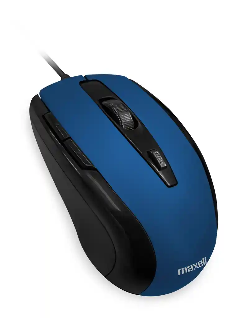 Mouse Óptico Maxell 5 Botones Mowr-105 Azul