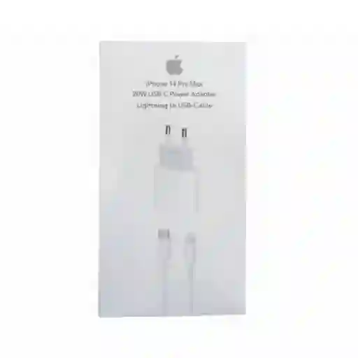 Cargador 20w Iphone Certificado