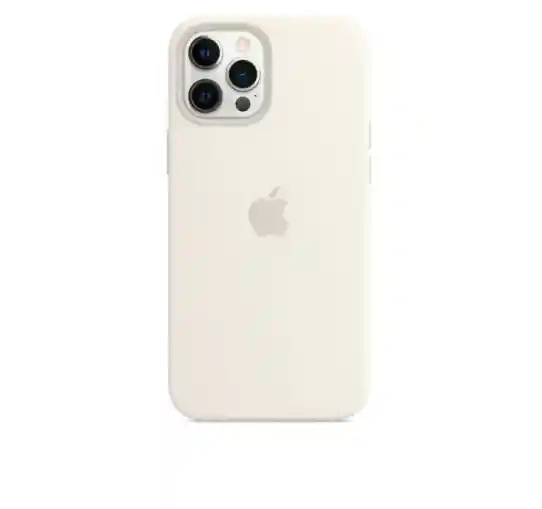 Carcasa Silicona Caja Iphone 14 Pro Max Blanco