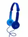 Audífonos Para Niños Maxell Kz-13 Con Micrófono 85db Azul