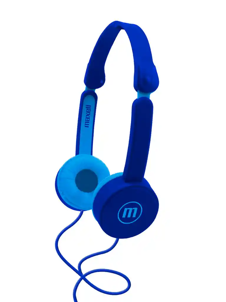 Audífonos Para Niños Maxell Kz-13 Con Micrófono 85db Azul