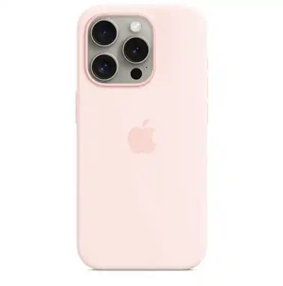 Carcasa Silicona Caja Iphone 14 Pro Max Rosado