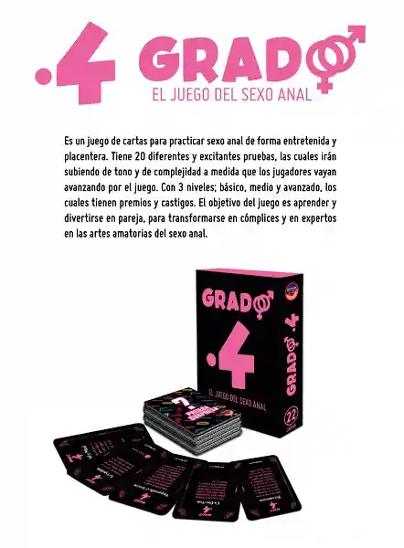 Juego Del Sexo Anal - Grado 4