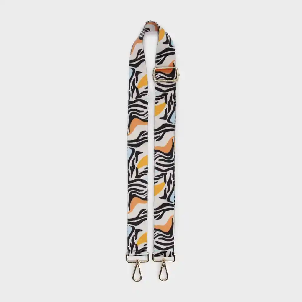 Strap Para Bolsos Diseño Cebra Colores
