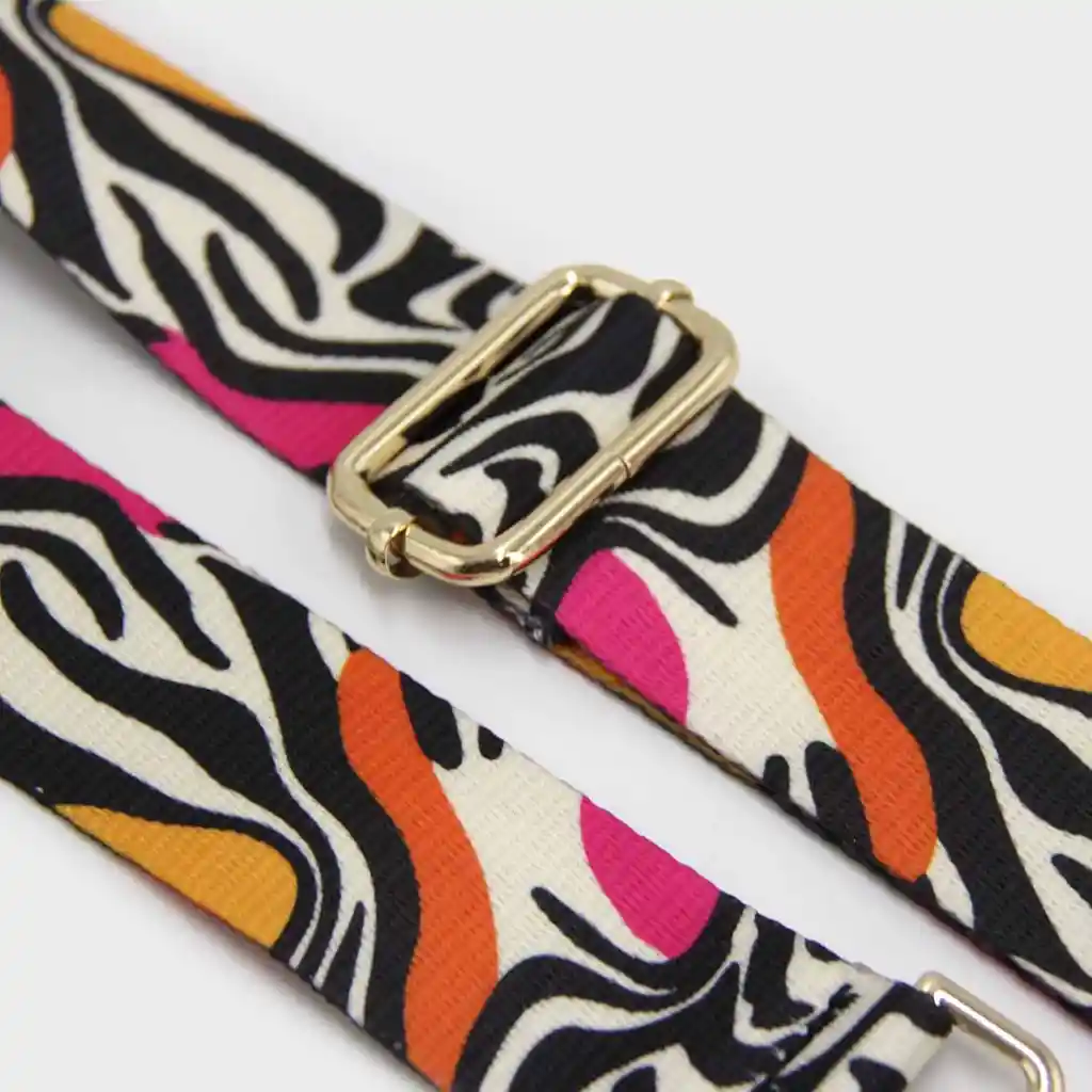 Strap Para Bolsos Diseño Cebra Colores