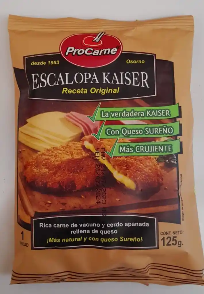 Escalopa Kaiser 125 G