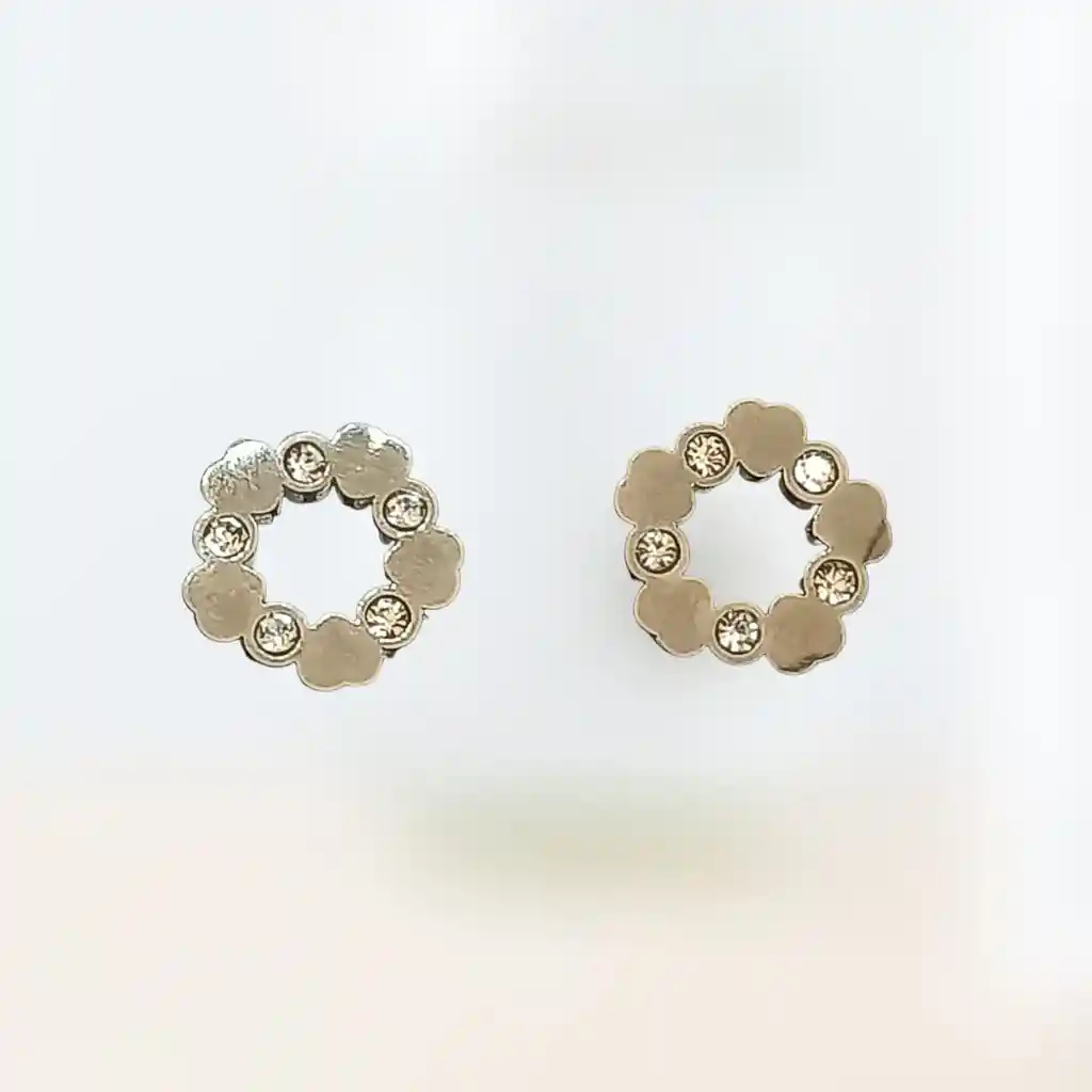 Aros Punto Luz Corona Corazones