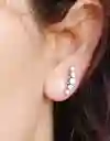 Piercing Oreja Tragus Conch Labret Modelo Luna Menguante Hipoalergenico Unidad