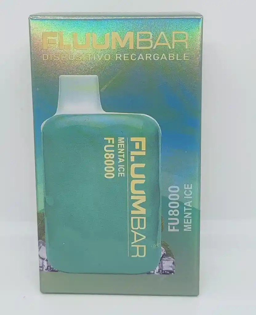 Vaper Fluum Bar Menta Ice 8000 Puff Sin Nicotina