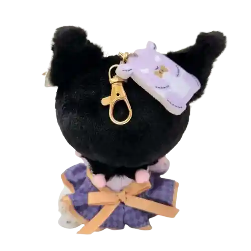 Kuromi Fancy Ribbons Peluche Llavero Mascota Sanrio Original