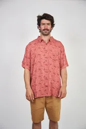 Camisa Print Toke Roja Xl