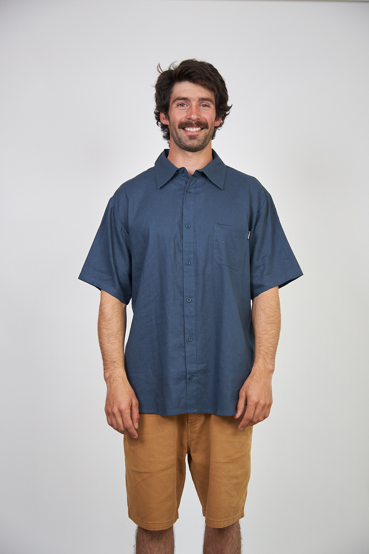 T-Shirt Uomo Solid Toke Maniche Corte: Morbida Girocollo Regular Fit Con Taschino E Dettaglio Metallico - 3