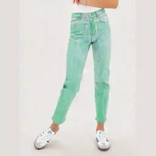 Jeans Foil Green 40 Raindoor