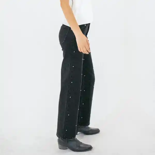 Jeans Flume Black 44