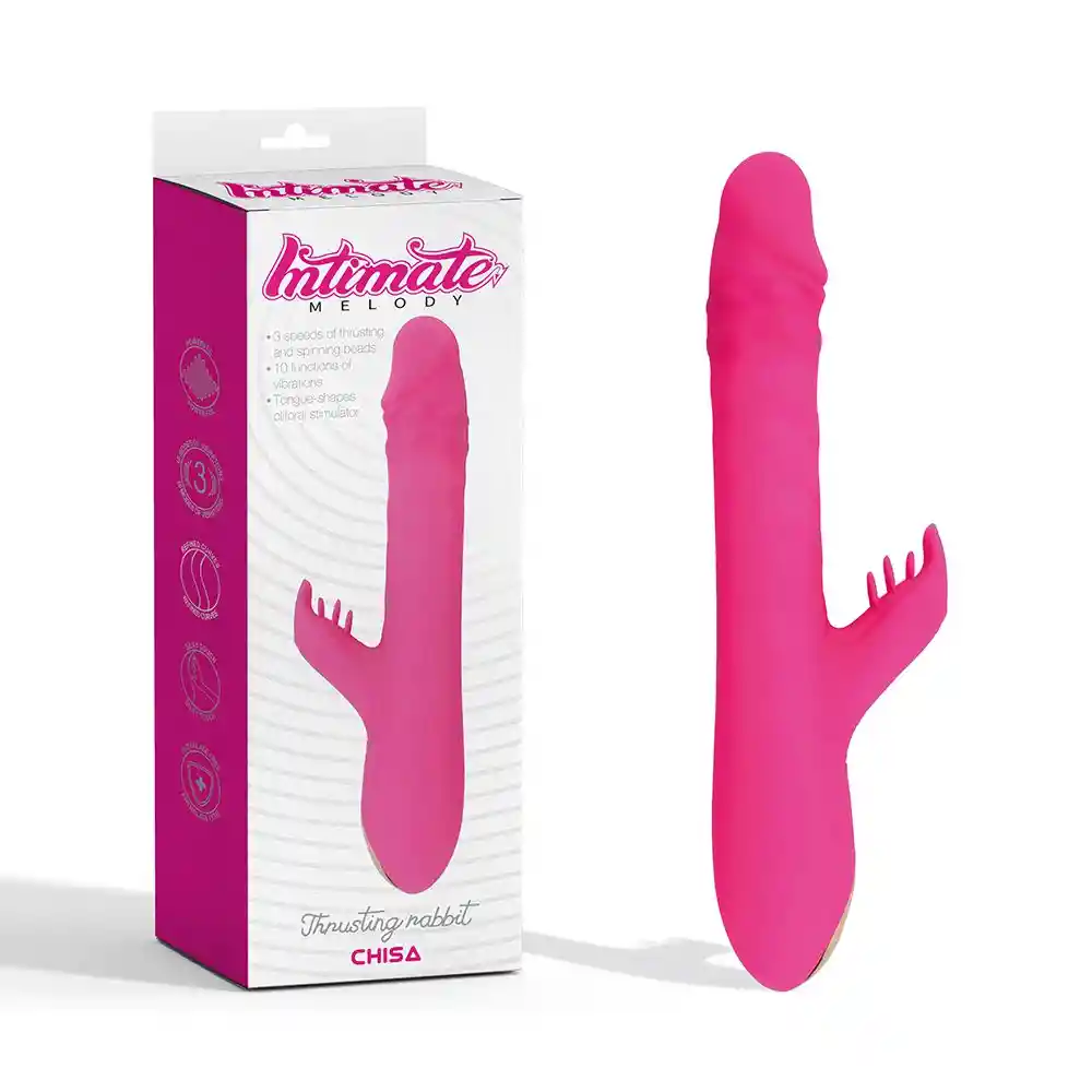 Vibrador Doble Thrusting Rabbit Chisa