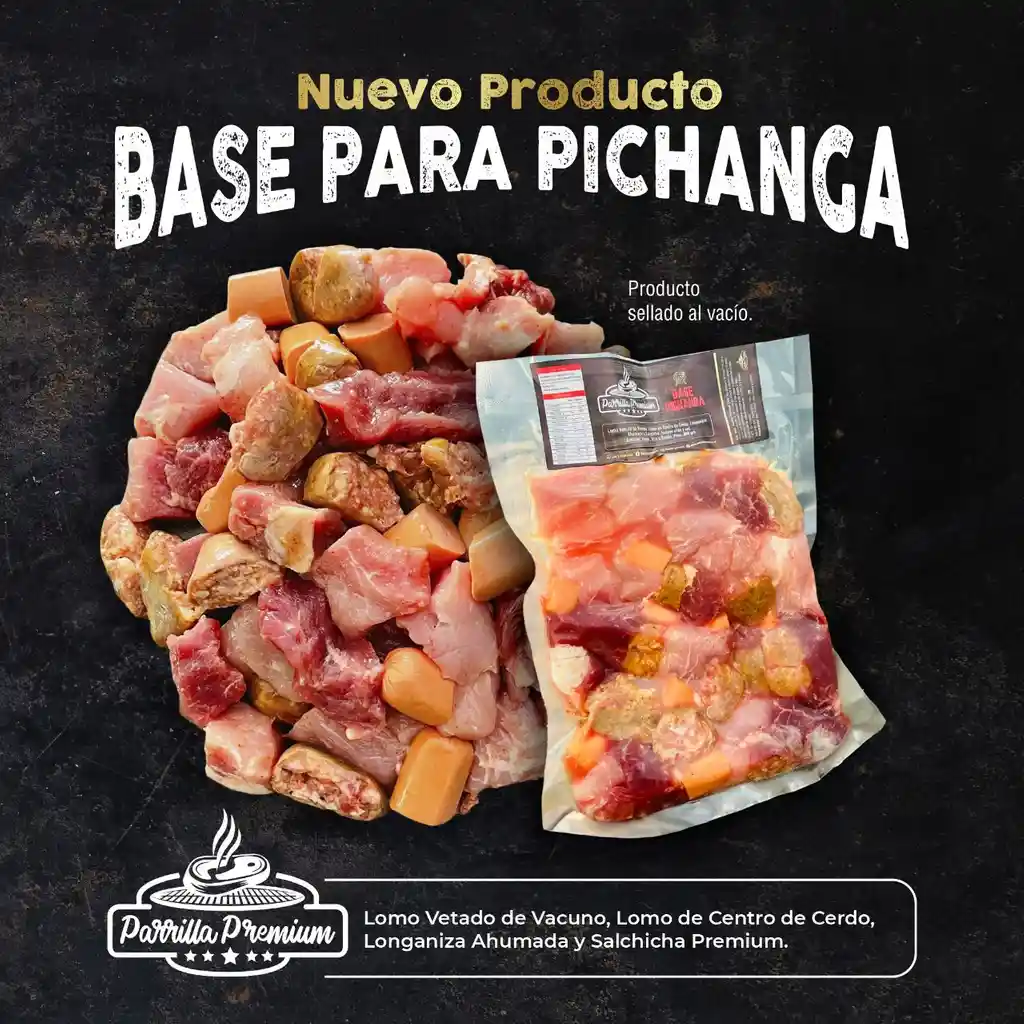 Base Para Pichanga Parrilla Premium 1k