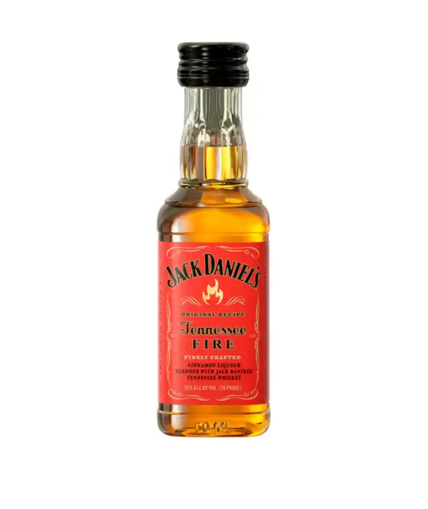 Jack Daniels Fire Miniatura 50cc