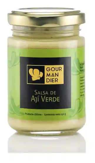 Gourmandier Confitura De Aji Verde Al Limon 156ml