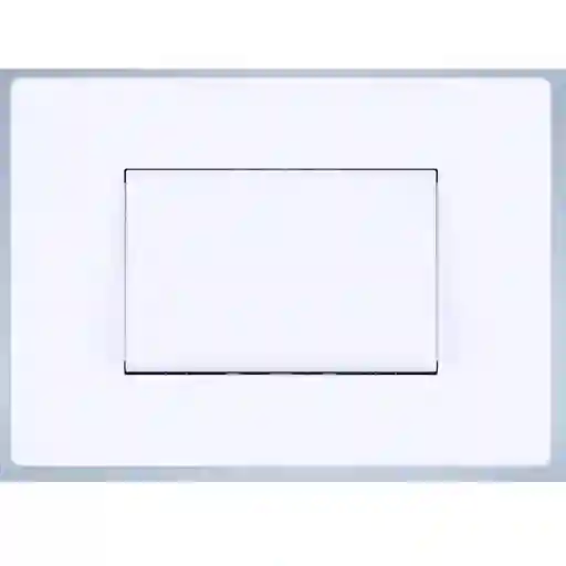 Interruptor Wifi De Pared Con Placa Blanco – Smartswitch Sonoff Compatible