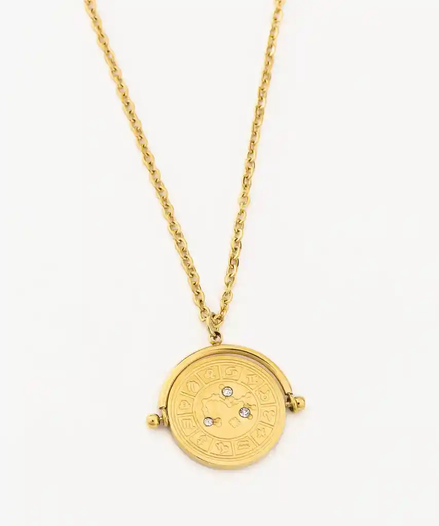 Collar Mujer Sagitario Dorado