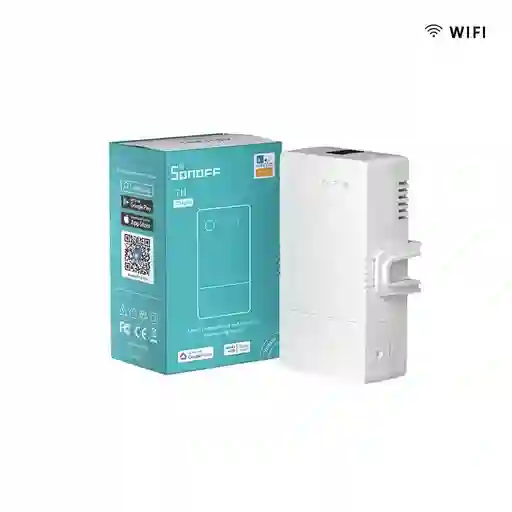 Interruptor Wifi Sonoff Th Origin 16a – Monitoreo De Temperatura Y Humedad