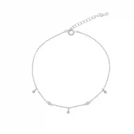 Tobillera Circones Plata