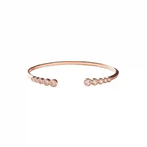 Esclava Circones Bañada En Oro Rosado