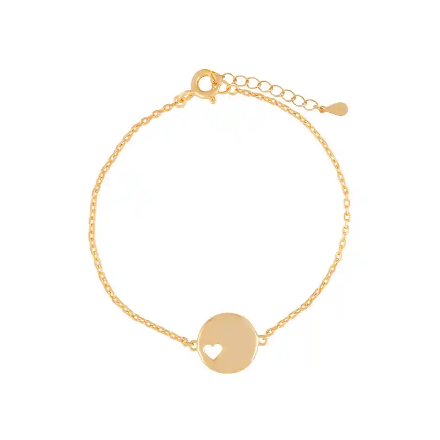 Pulsera Mamá Bañada En Oro
