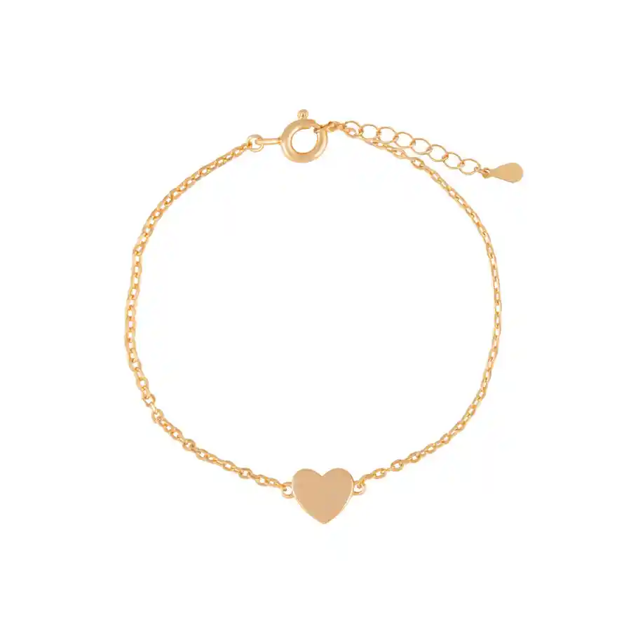 Pulsera Hija Bañada En Oro