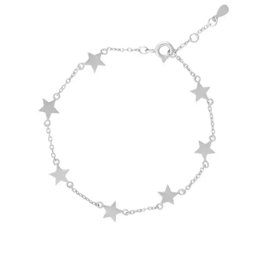 Pulsera Stars Plata
