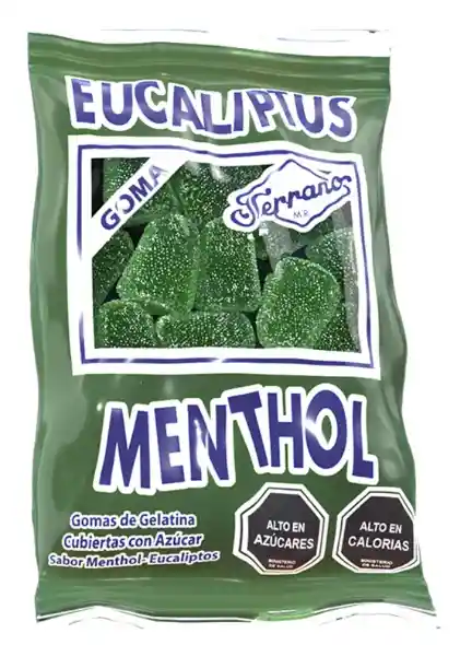 Gomitas Menthol Eucalipto