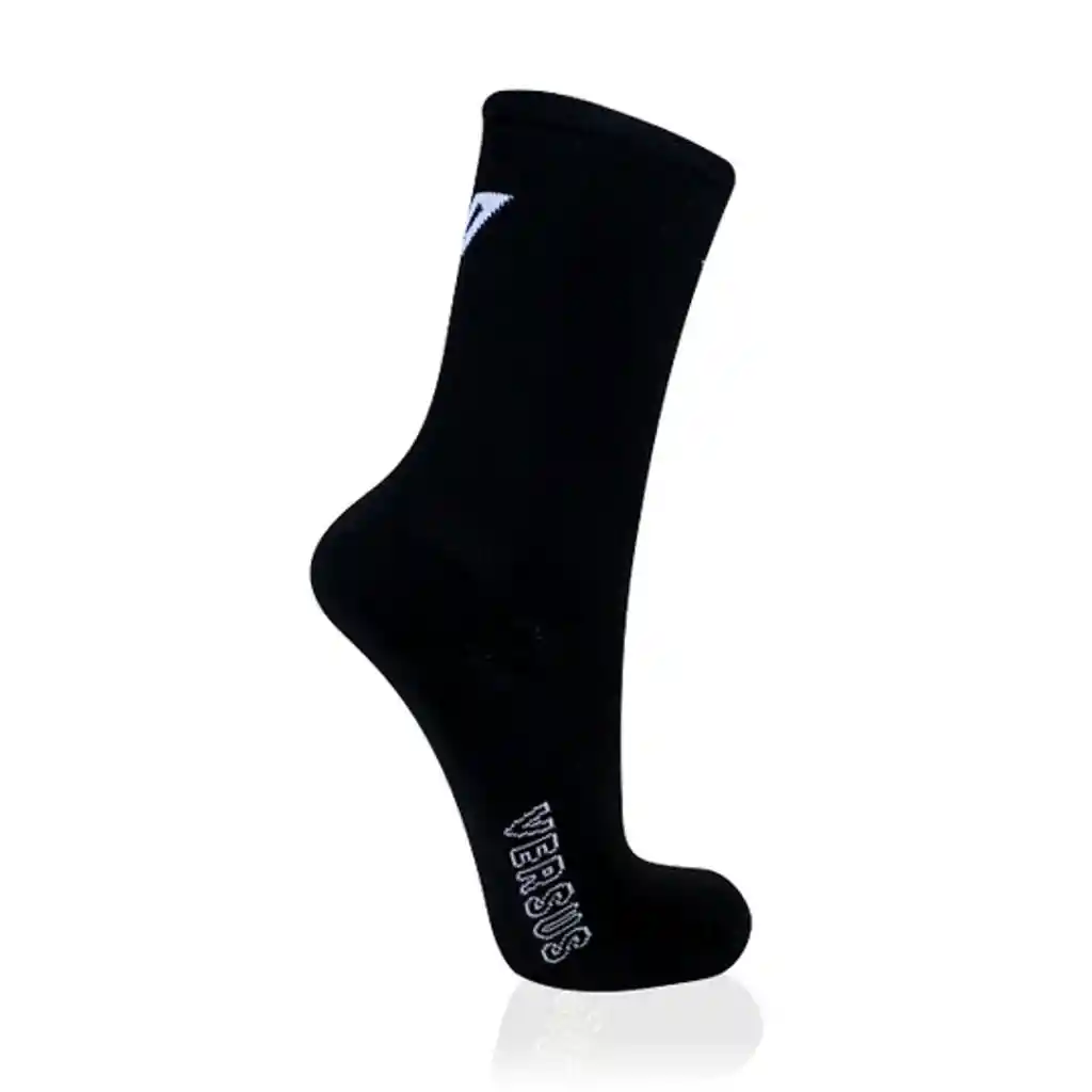 Black Cycling Socks – Calcetín Deportivo Ciclismo Versus Socks M/l