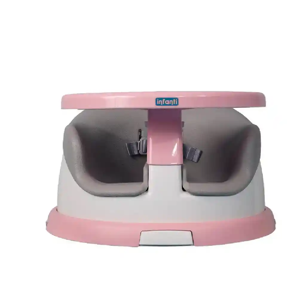 Silla De Comer Portátil Giratoria I-twist Rosa