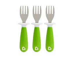 Set De 3 Tenedores Verde