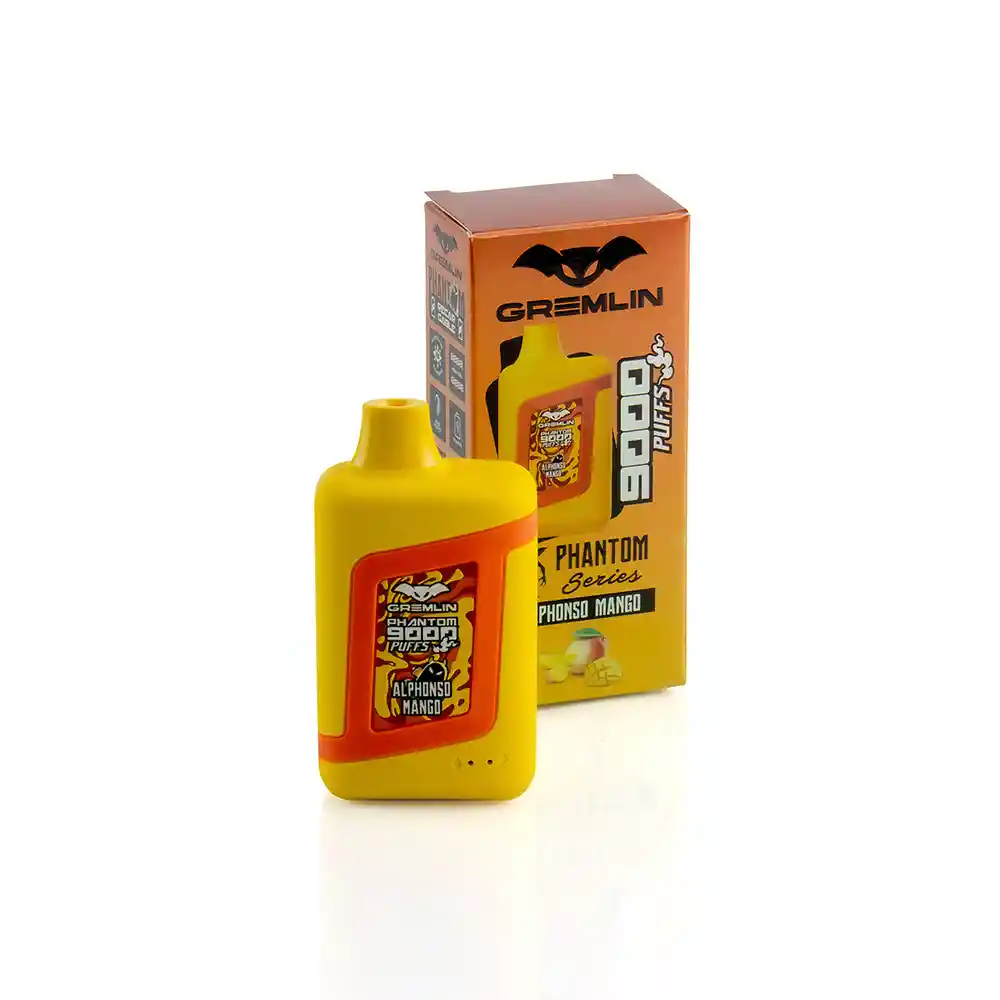 Vaporizador Desechable Gremlin Phantom Alphonso Mango 9000 Puff 5%