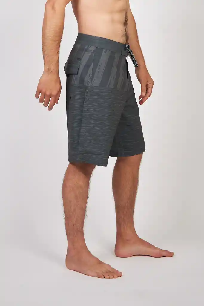 Traje De Baño Print Toke Charcoal L