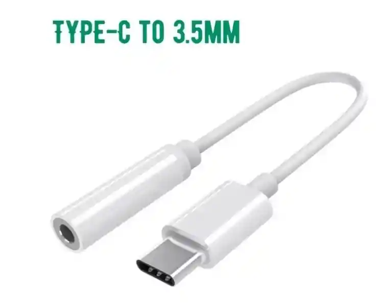 Adaptador Conector Tipo C - Jack 3.5mm (audífonos)