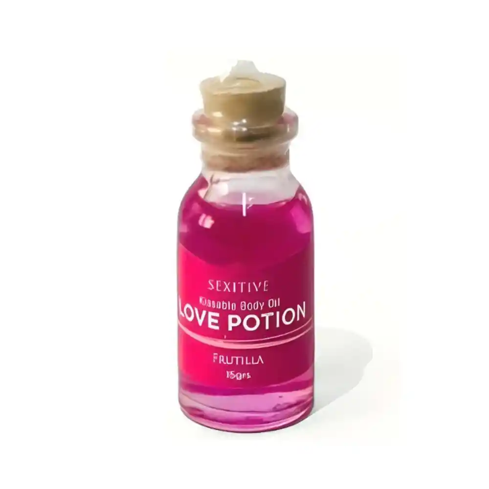 Aceite Love Potion Comestible Para Masajes Frutilla Rappi 2189