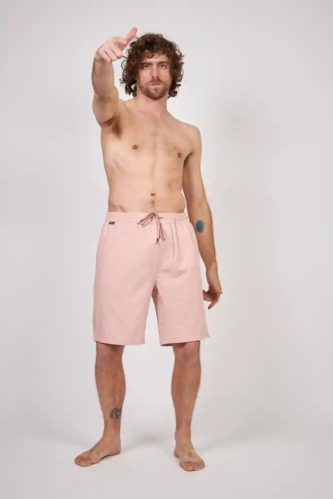 Traje De Baño Solid Toke Rosado M